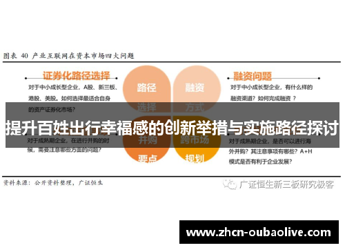 提升百姓出行幸福感的创新举措与实施路径探讨